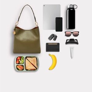 Jessie Leather Bucket Shoulder Bag